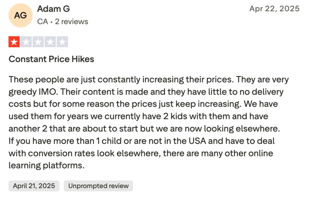 Time4Learning homeschool reviews: Is their pricing model fair?