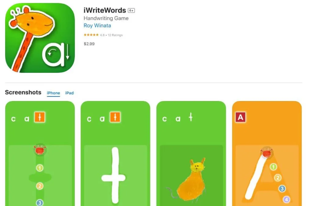 iWriteWords: Pricing
