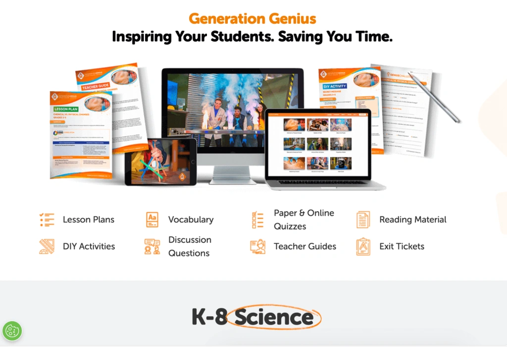 #10 Generation Genius website for kids learning
