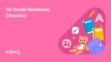1st Grade Readiness Checklist