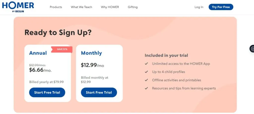 How expensive is Homer?