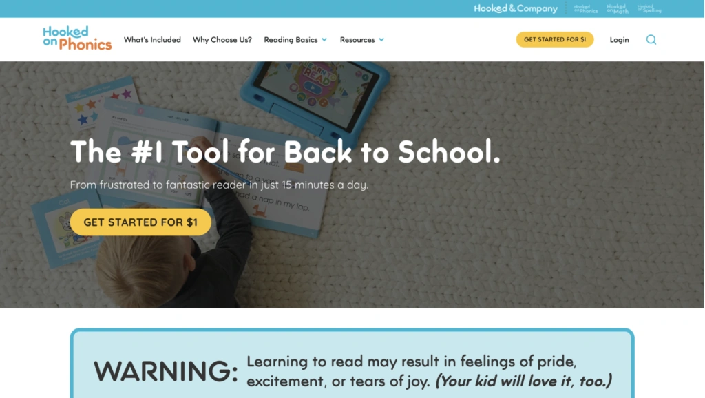ABC Mouse Alternative #2: Hooked on Phonics