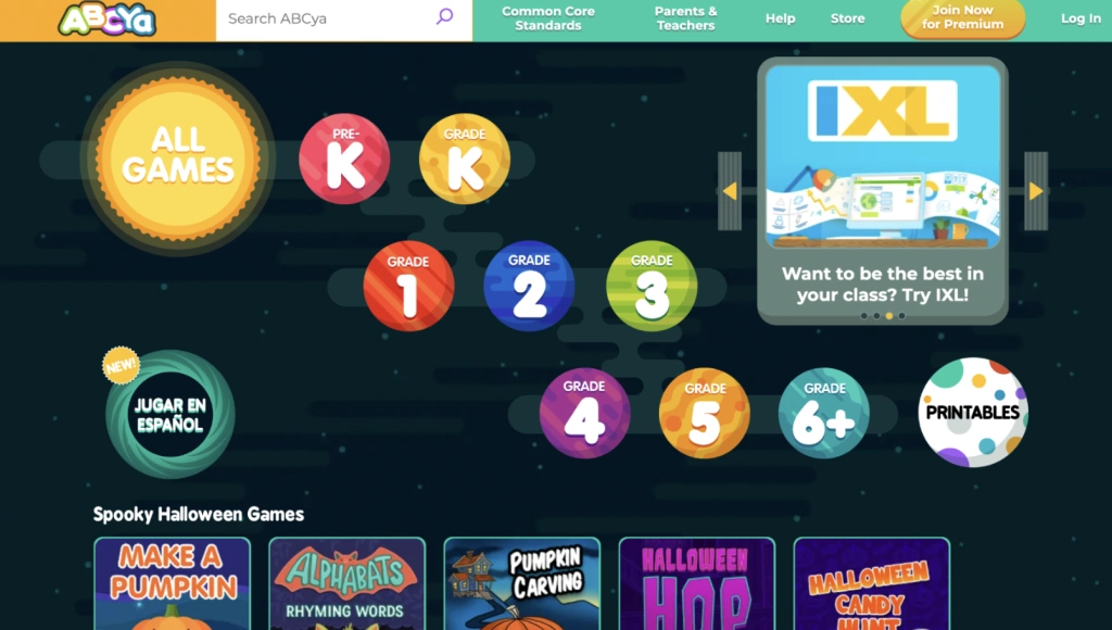 ABCMouse Alternative #3: ABCya