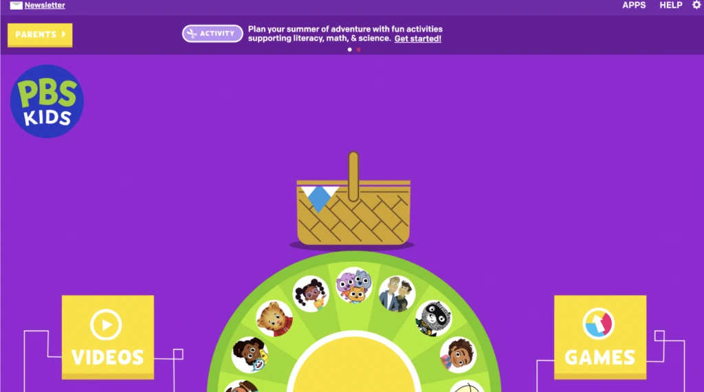 ABCMouse Alternative #7: PBS KIDS