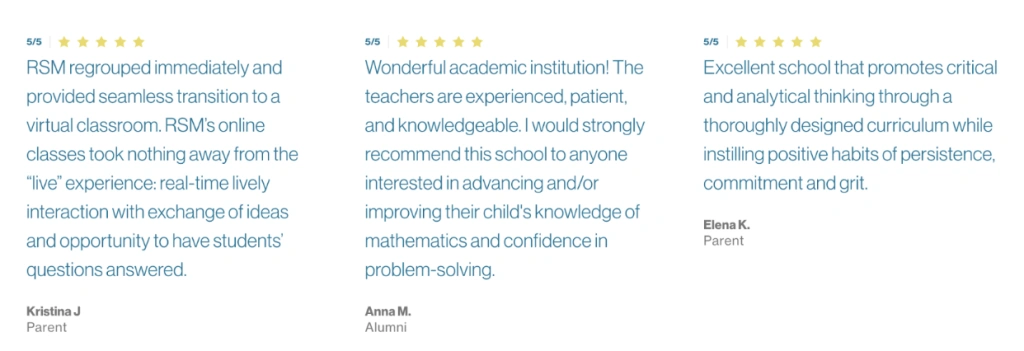 RSM online reviews: Benefits