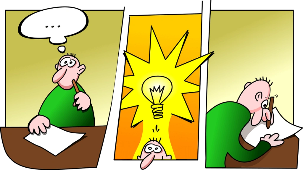 Vocabulary practice game #4. Comic strip challenge