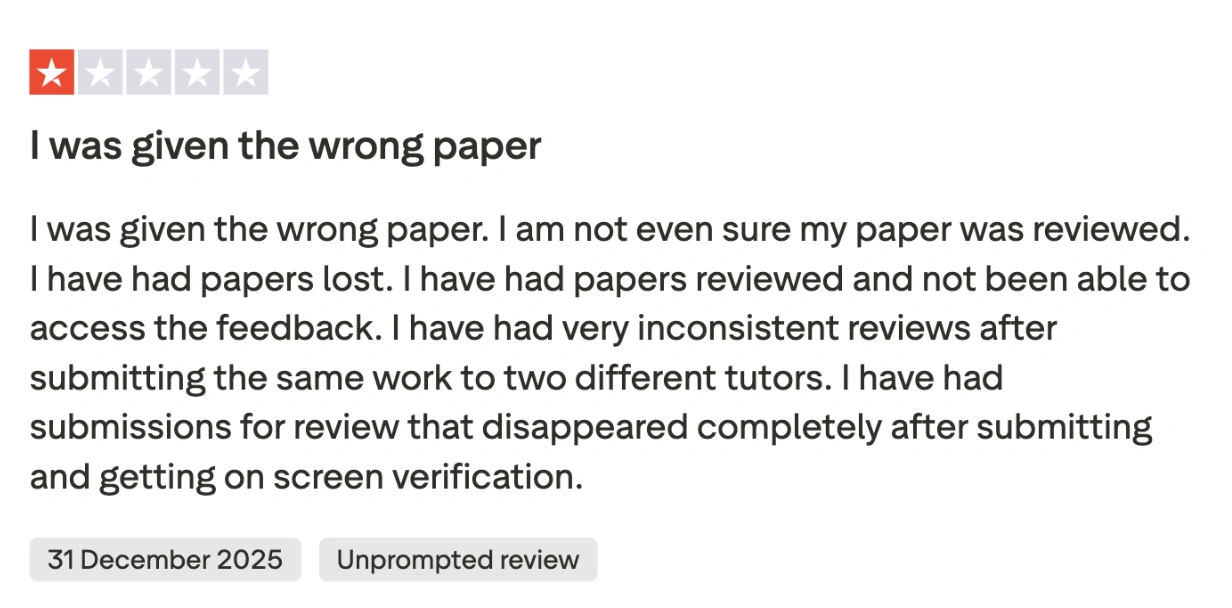 Tutor.com Reviews: Complaints