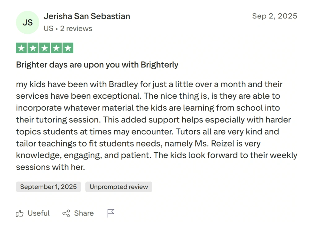 Blooket vs Kahoot: What additional features does Brighterly bring to students and parents?