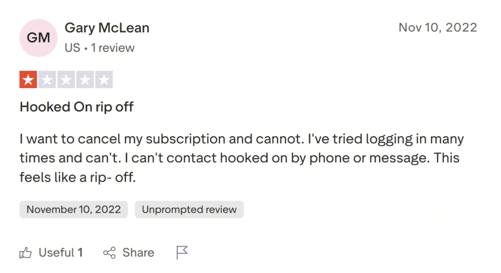 Reasons to cancel Hooked on Phonics subscription