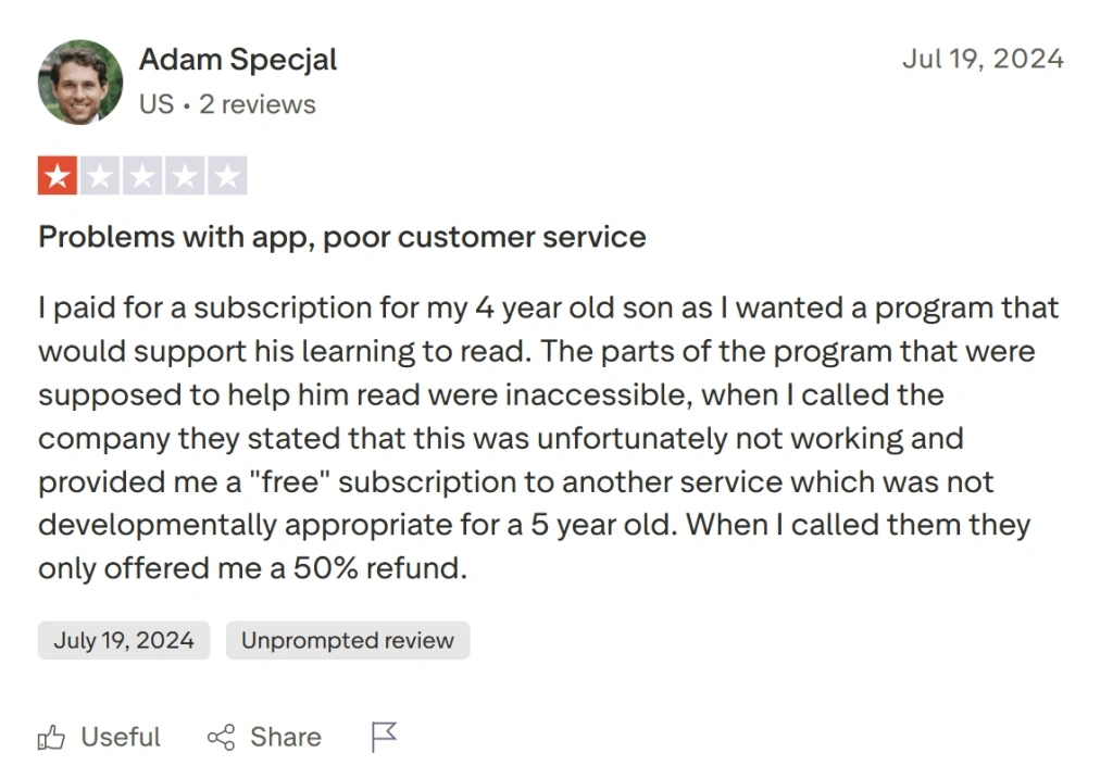 Leapfrog Academy vs ABCmouse Reddit & Trustpilot reviews