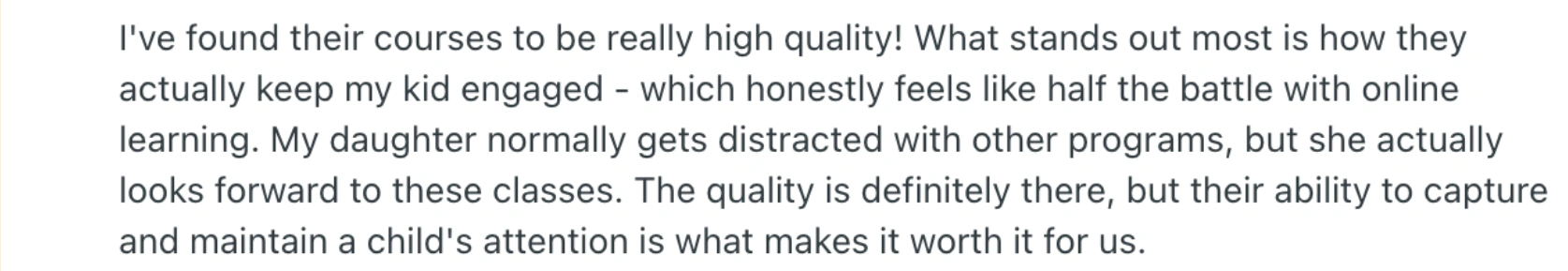 What advantages and disadvantages does Think Academy offer?