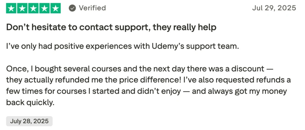 Udemy online learning for kids reviews
