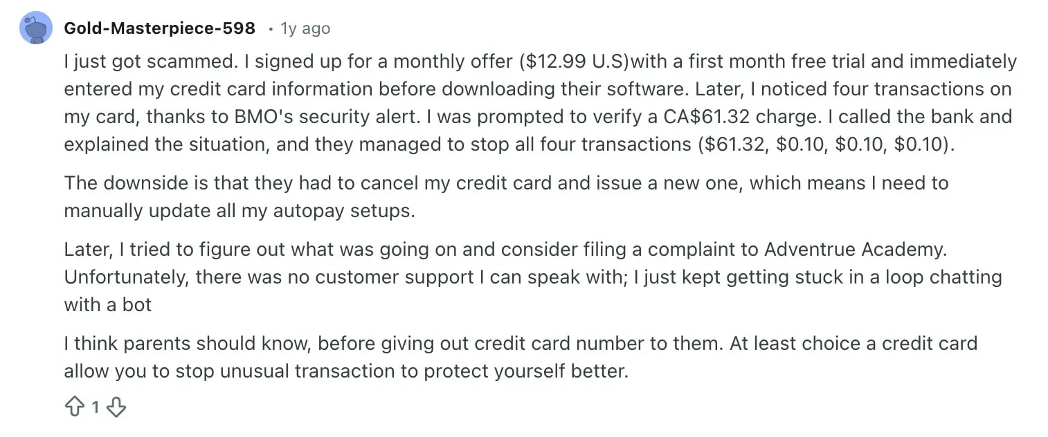 Is Adventure Academy worth the money?