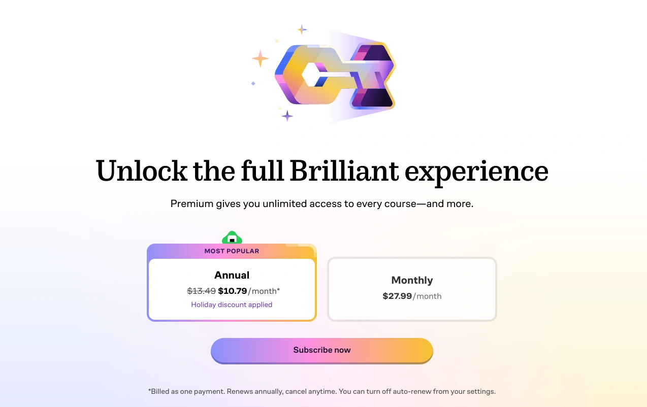 Brilliant.org cost: Is it worth the money?