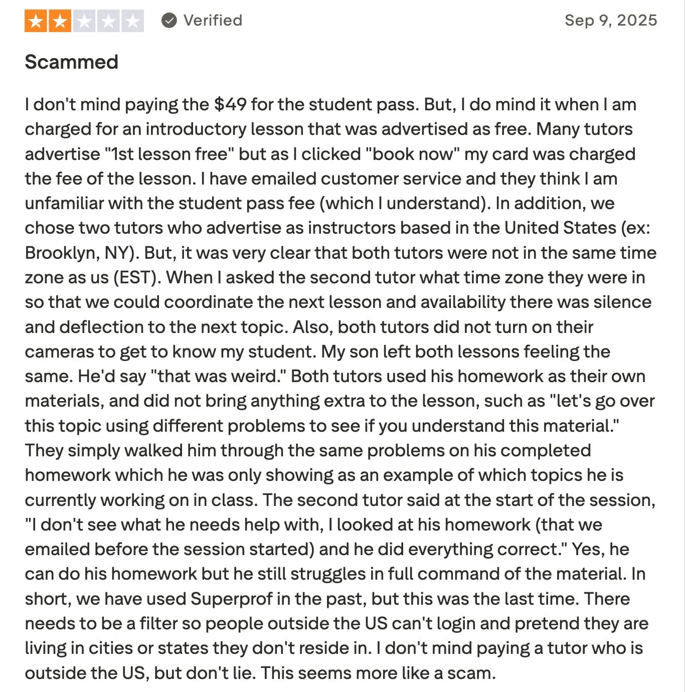 Superprof online teaching pros and cons