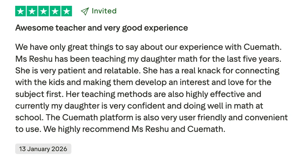 Cuemath reviews