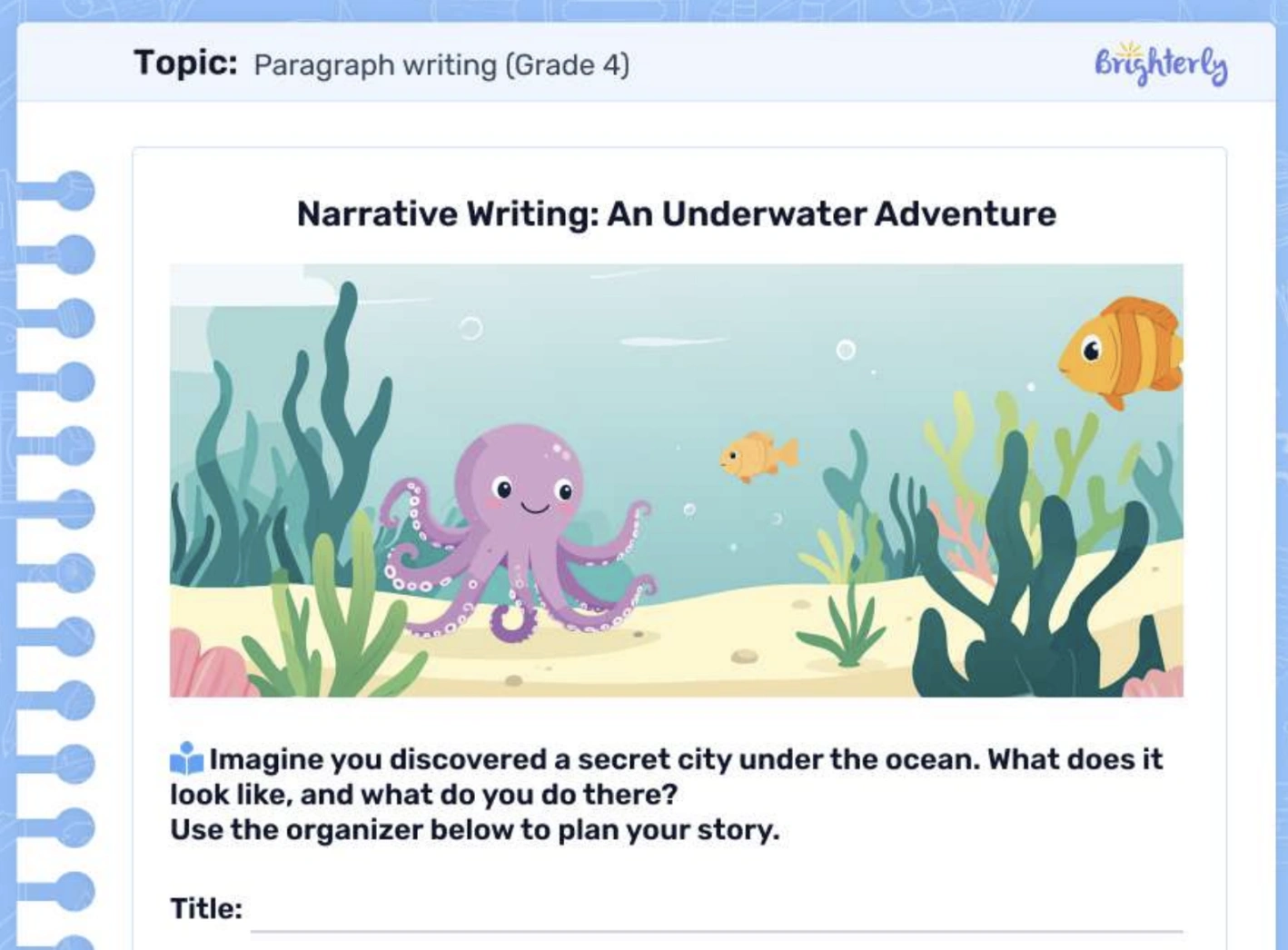 Paragraph Writing Worksheets