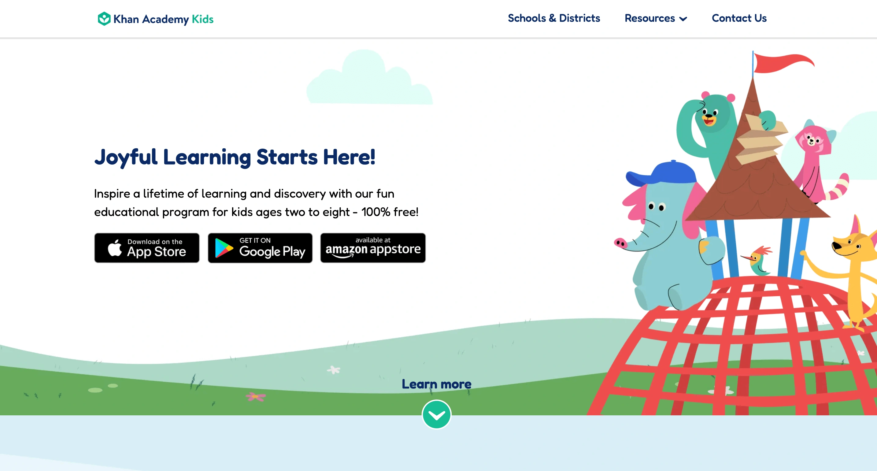#7 Khan Academy Kids best apps for spelling practice 