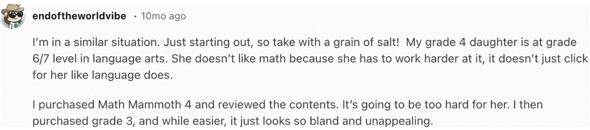 Is the Math Mammoth price reasonable?