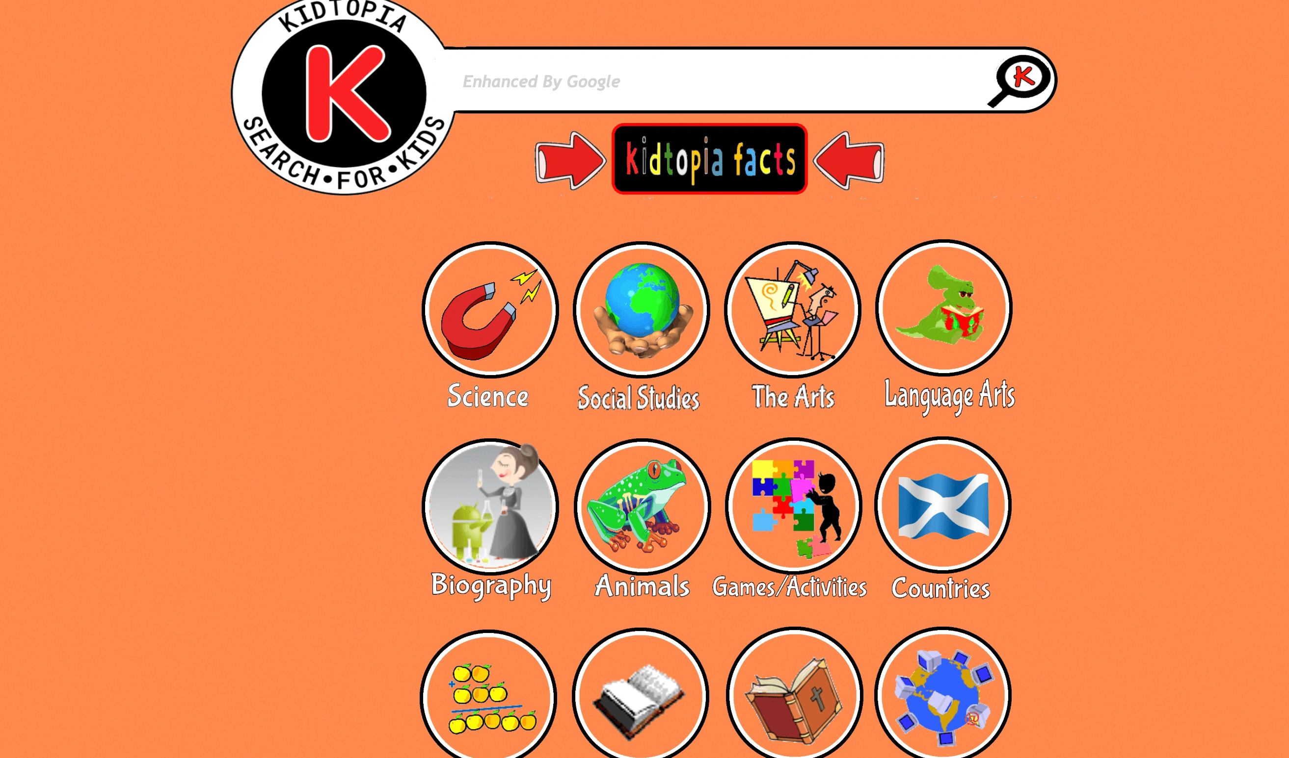 #7 Kidtopia website for kids research