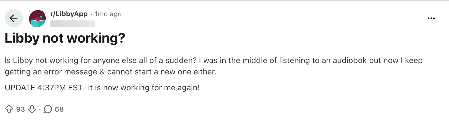 Libby Review: Reddit & Trustpilot