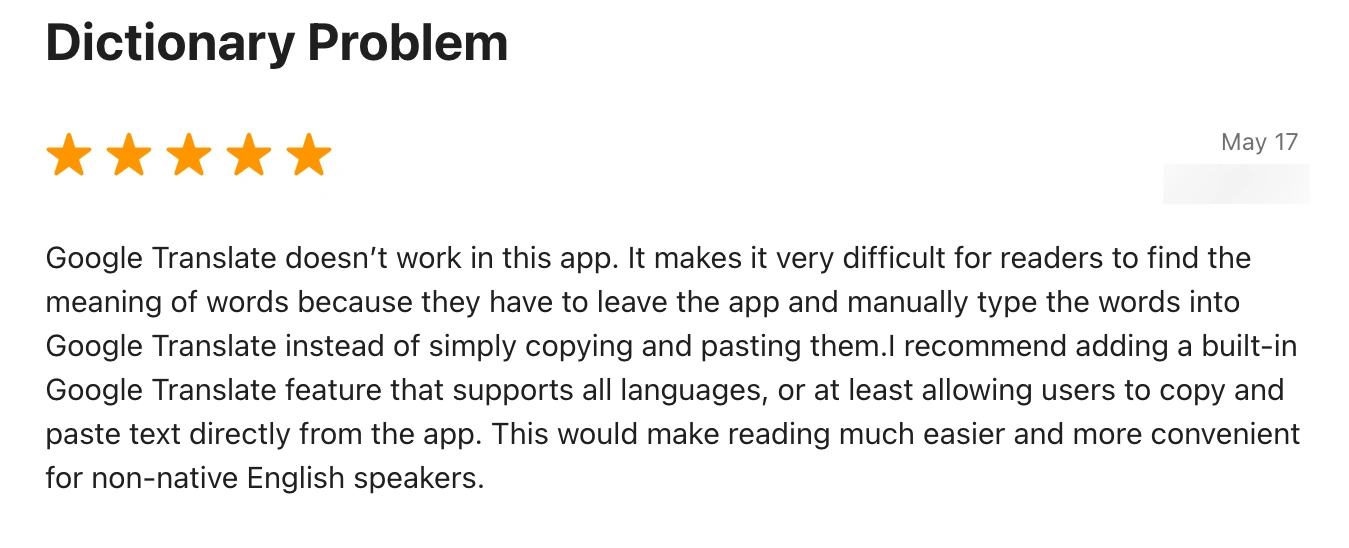 Libby Reviews: Complaints