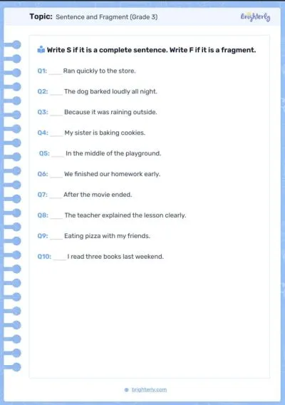 G3 - Sentence and Fragment_PDF1