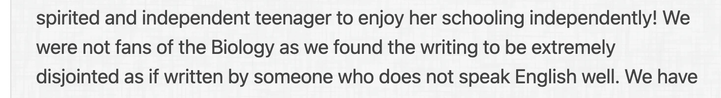 Monarch Curriculum reviews: what subjects do students learn?  