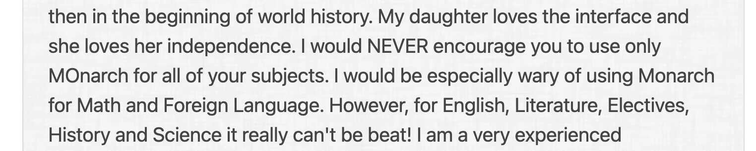 Impact on learning: What parents notice