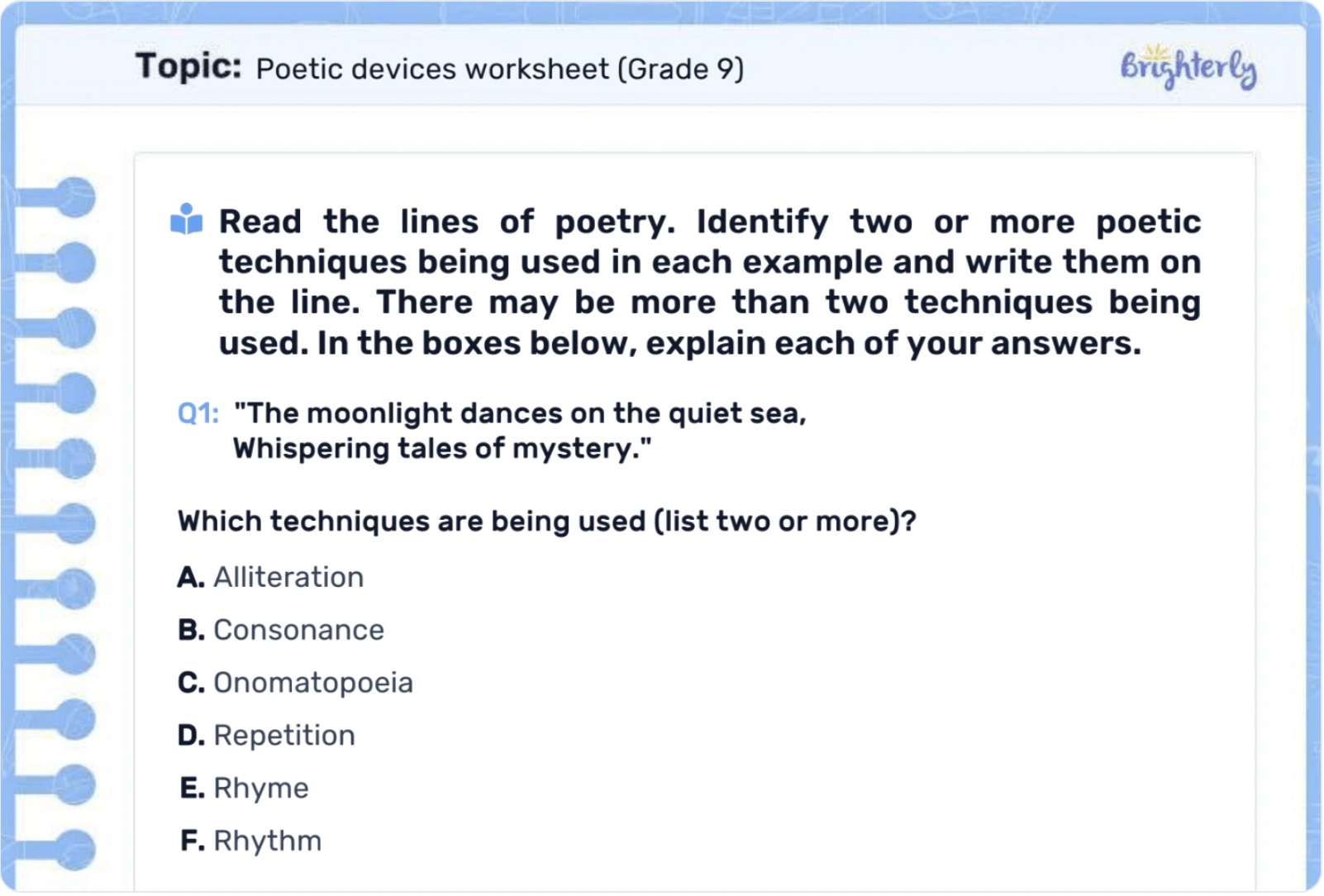 Use worksheets