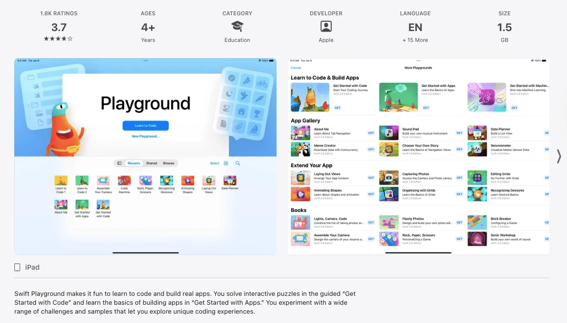 #13 Swift Playgrounds 