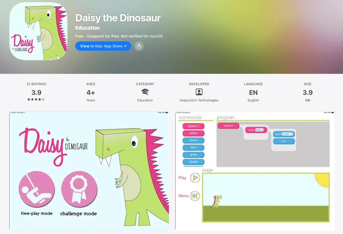 #2 Daisy the Dinosaur