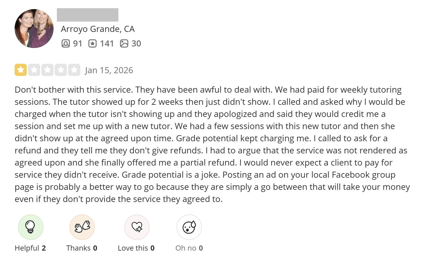 Grade Potential Tutoring Customer Support