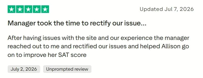 Varsity Tutors Reviews