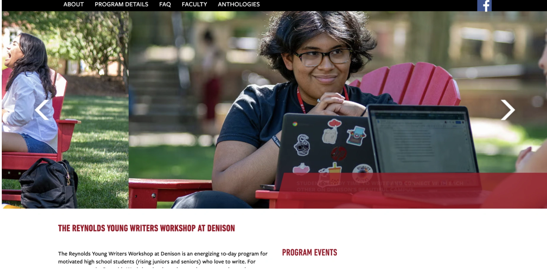 Reynolds Young Writers Workshop