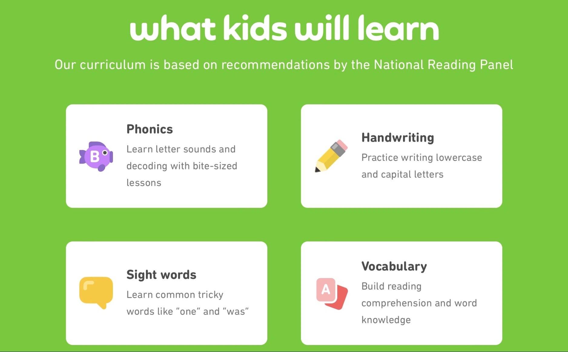 Duolingo ABC — Best for Early Reading and Phonics